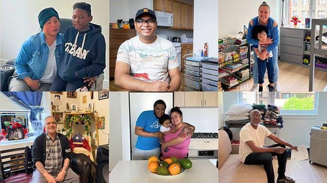 Patients who found their new home through NYC Health + Hospitals’ Housing for Health initiative